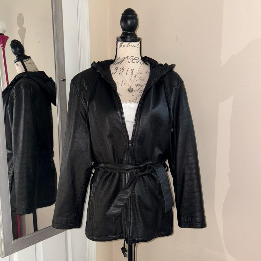 Wilsons Leather Black Jacket